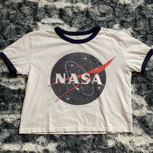 NASA Crop Top T-shirt